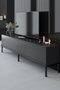 Hanah Home Soporte de TV Lord - Antracita, Negro